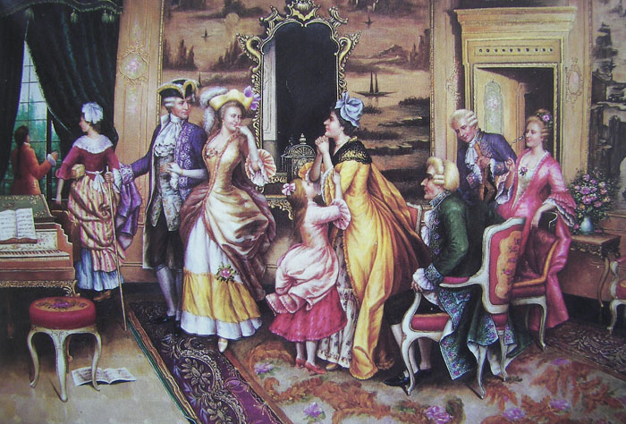 OEEA Palace Oil Painting