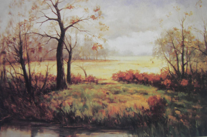 景観の油絵