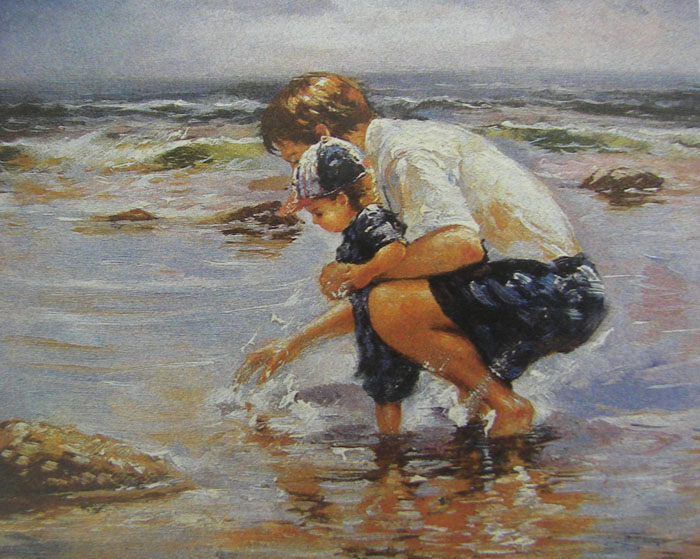 Children Oil Painting