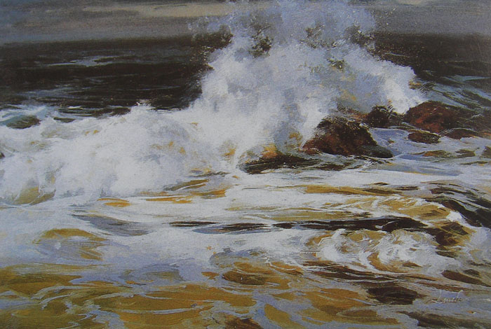OEEA Seascape Oil Painting