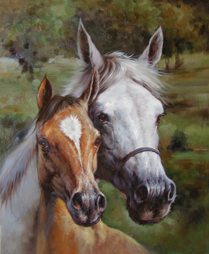 OEEA Horse oil painting