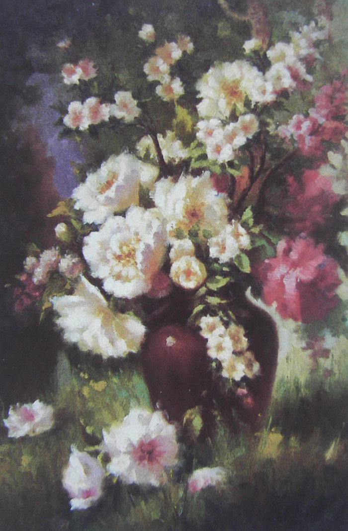 花卉油畫