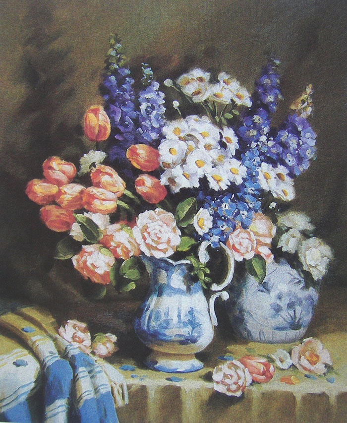 OEEA 花卉油画
