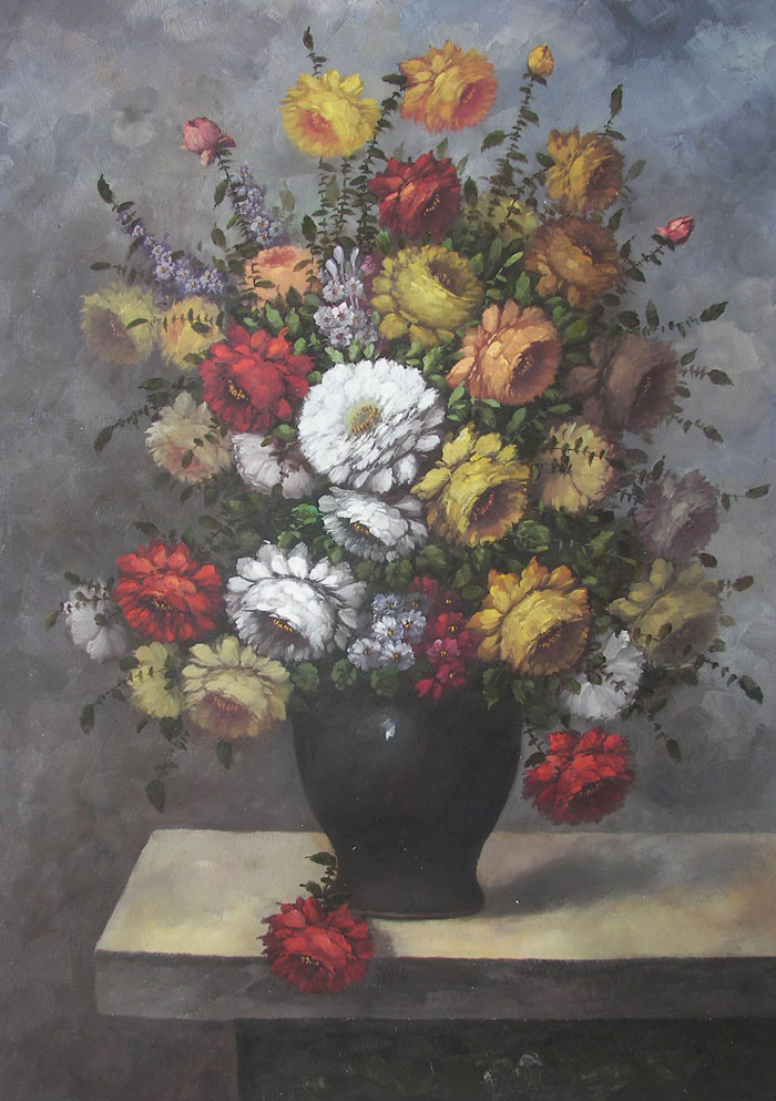 Obibi Flower Oil Painting