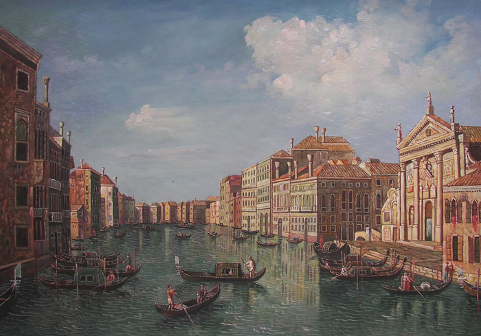 威尼斯油畫