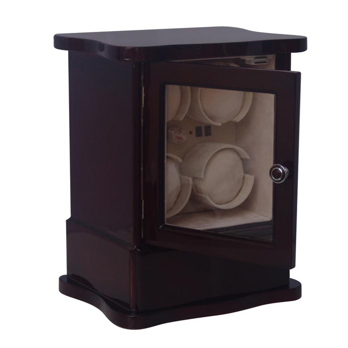 OEEA 4 watch winder with watch and jewely storge case