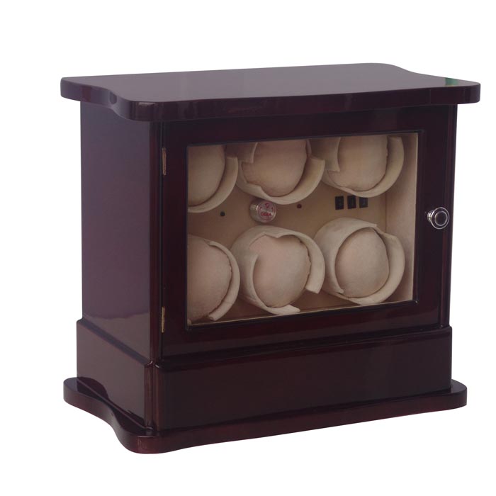 OEEA 6 watch winder with watch and jewely storge case
