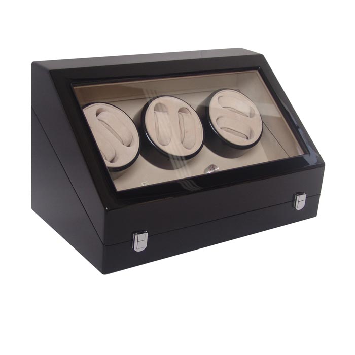 OEEA Six watch winders with 8 watch cases