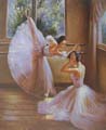 Ballet Oil Painting