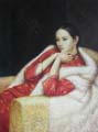 Women oil paintings
